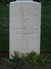 Salonika (Lembet Road) Military Cemetery - Esson, James